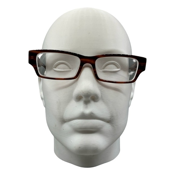 Bevel Accessories - Bevel Get 2 Hell 3629 RD 54-17 Brown Tortoise Eyeglasses Japan